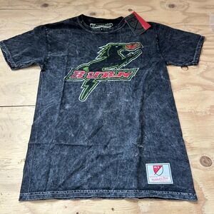 MLS Authentic Mitchell & Ness FC Dallas Burn Shirt MENS Retro Small Short Sleeve